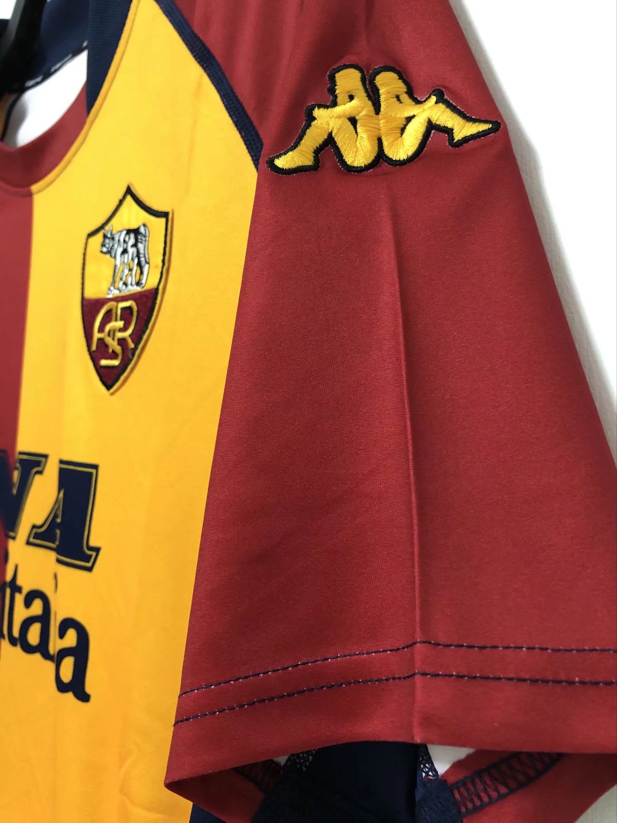 2000-01 Roma Home Retro Jersey