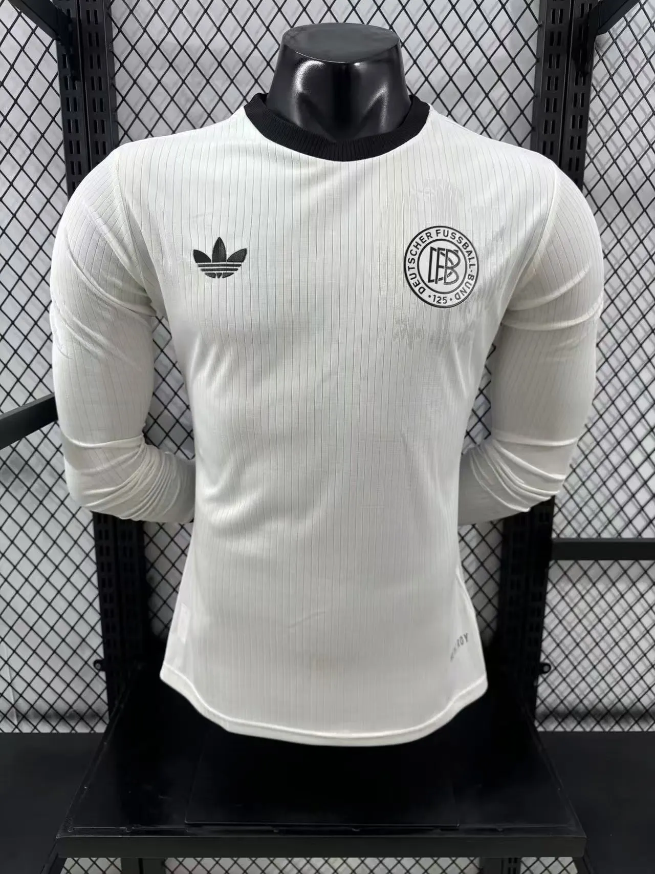 2025-26 Germany National Team 125th Anniversary Long-Sleeve Jersey – Player Version