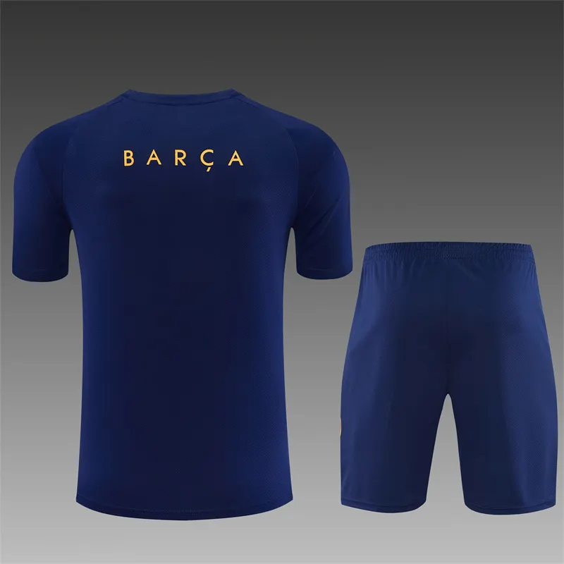 2026-27 Barcelona Royal Blue Short-Sleeve Training Jersey