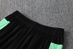 2025-26 Portugal Green and Black [Camouflage] Short Sleeve Training Jersey