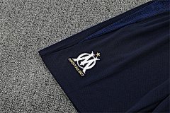 2025-26 Marseille Royal Blue Short Sleeve Training Jersey