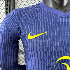 2025-26 Atletico Madrid Away Long Sleeve Shirt - Player Edition.