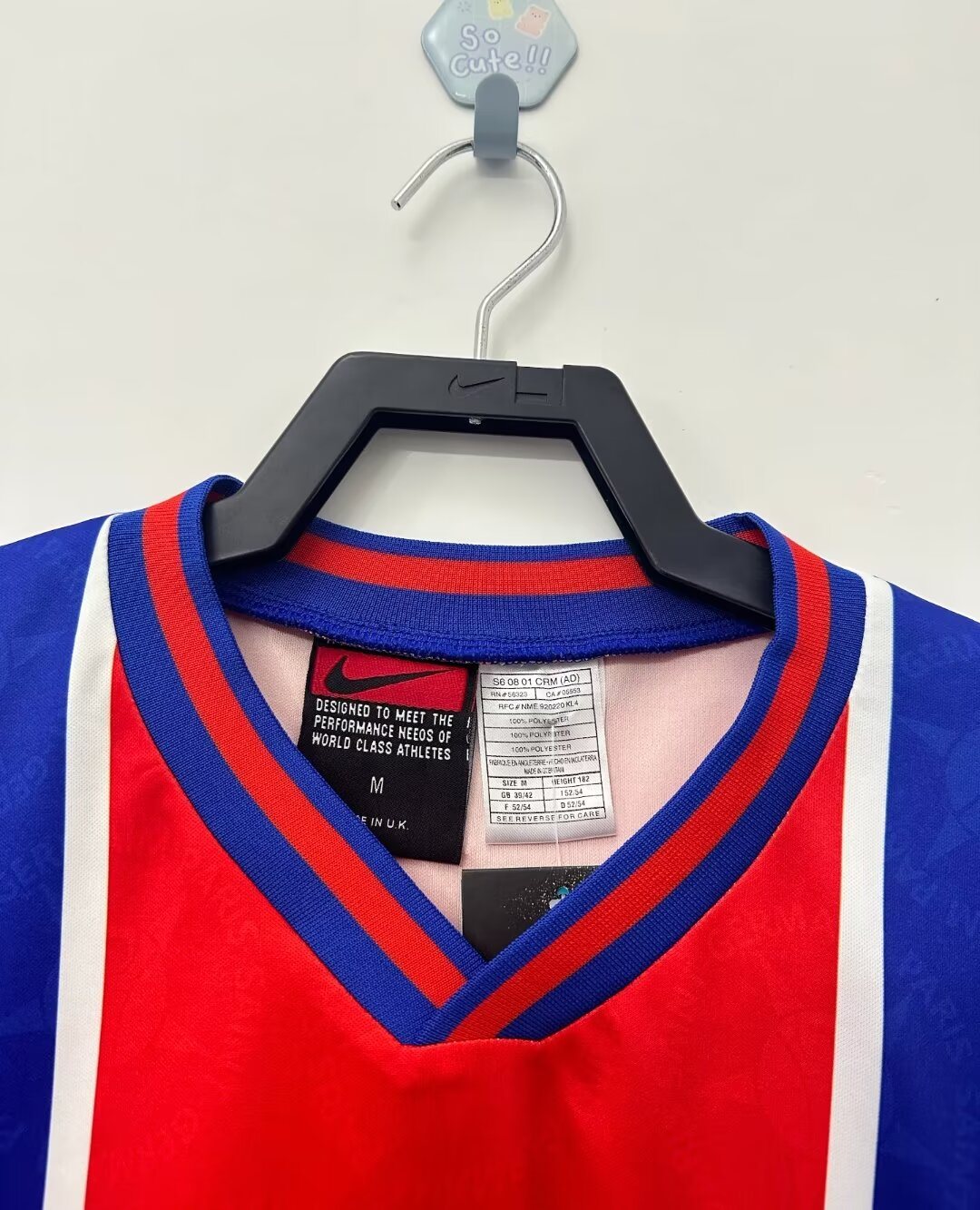 1995-96 Paris Saint-Germain Home Retro Jersey