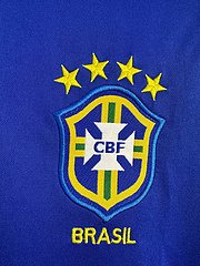 1998 Brazil Away Long Sleeve Retro Jersey