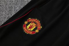 2025-26 Manchester United White Half-Raised Training Jersey