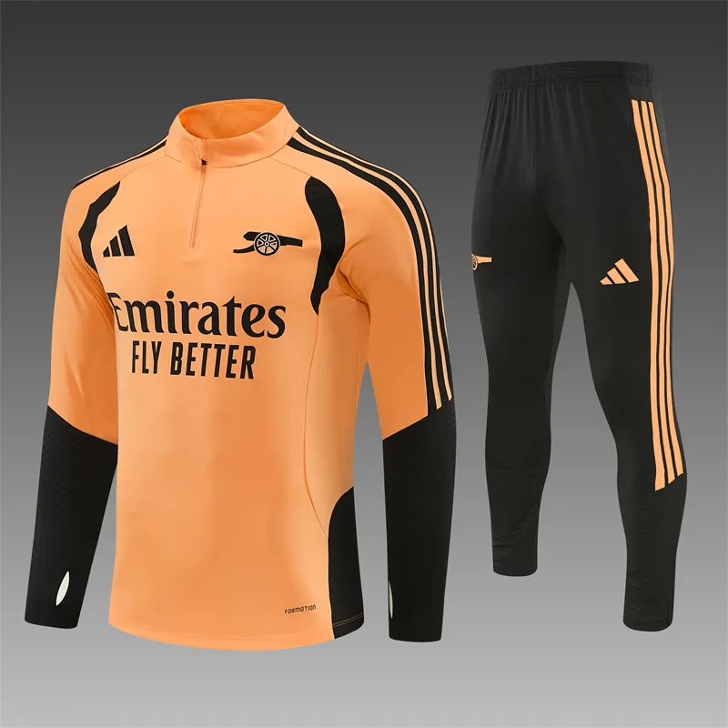 2026-27 Arsenal Orange Half-Zip Training Jersey
