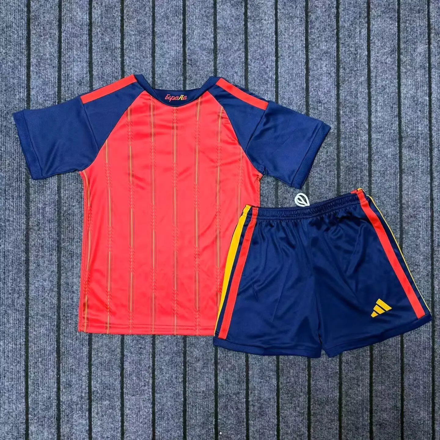 2026-27 Spain Home Jersey (Two Stars) – Kids' Version