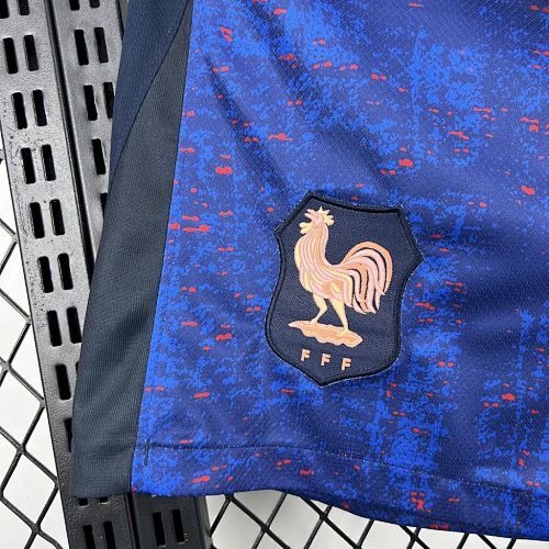 2026-27 France Home shorts- Fan Edition