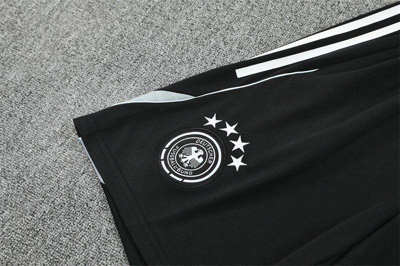 2025-26 Germany Black Short-Sleeve Training Jersey