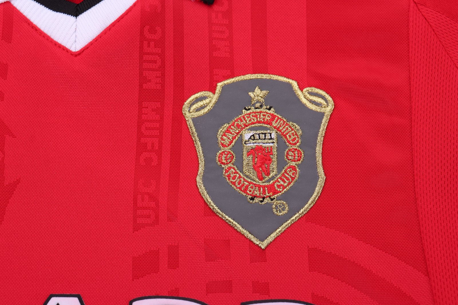 1999-00 Manchester United Home Retro Jersey - Kids