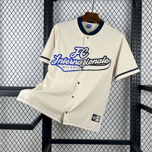 2025-26 Inter Milan Baseball Jersey - Fan Edition