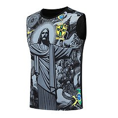 2025-26 Brazil vest training jersey