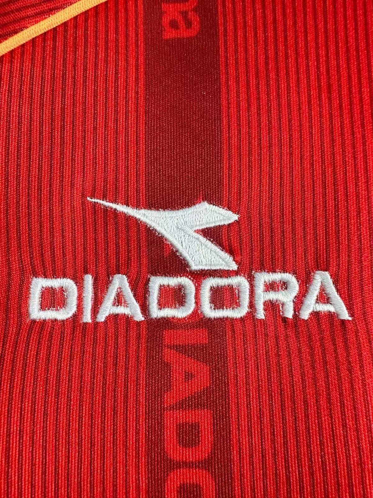 1999-00 Roma Home Retro Long-Sleeve Jersey