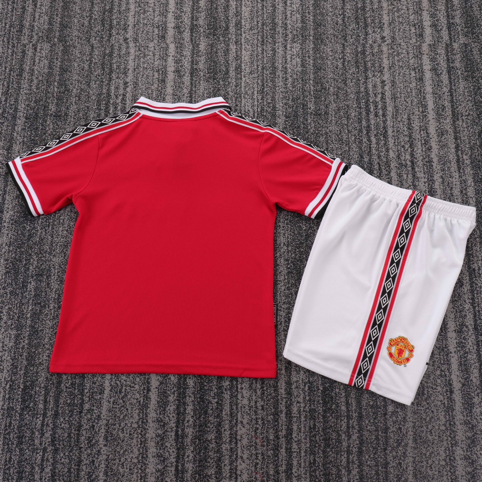 1998-99 Manchester United Home Retro Shirt - Kids