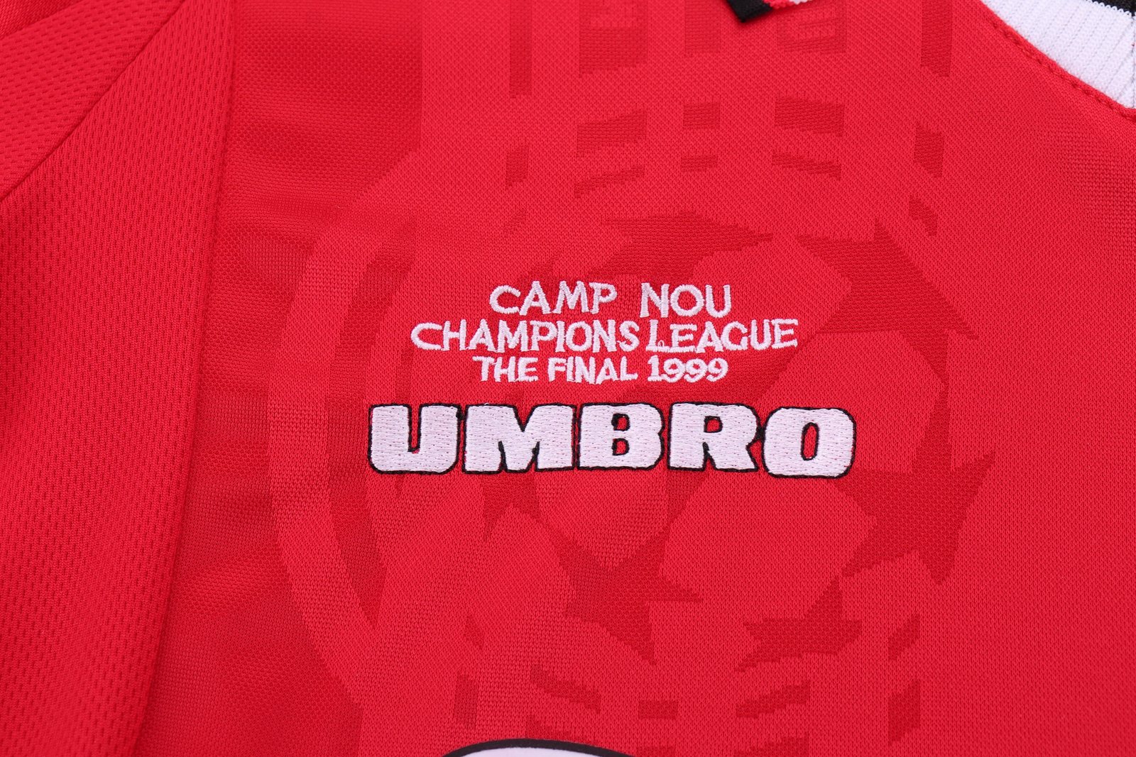 1999-00 Manchester United Home Retro Jersey - Kids