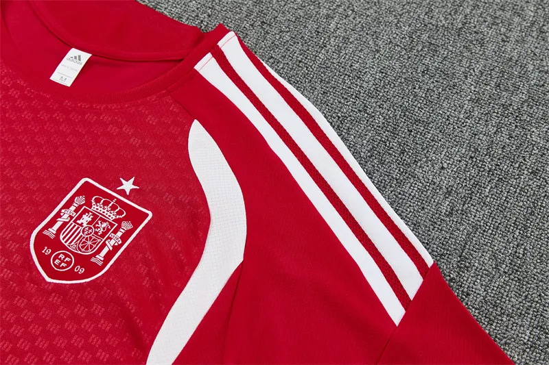 2026-27 Spain Red Short-Sleeve Training Jersey