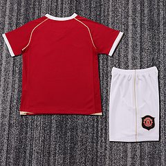 2006-07 Manchester United Home Retro Shirt - Kids
