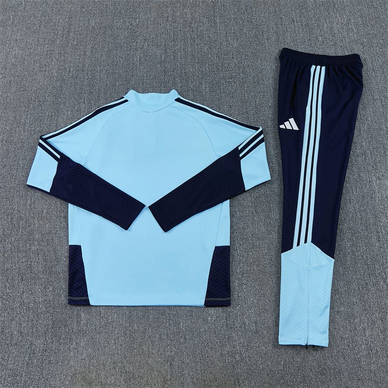 2026-27 Argentina Light Blue Half-Zip Training Jersey