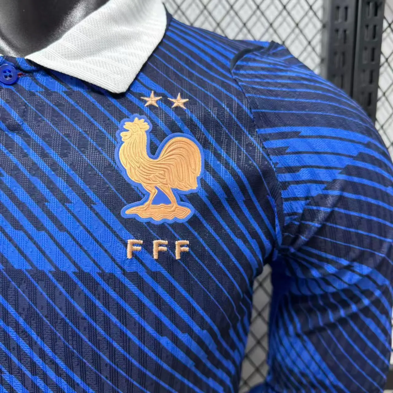 2026 France Home Long-Sleeve Jersey — Player Version