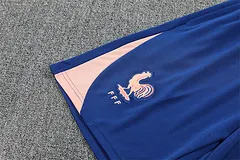 2025-26 France Blue Short Sleeve Training Jersey
