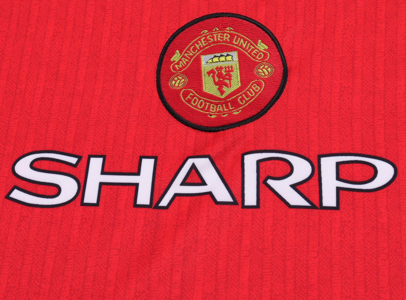 1996-97 Manchester United Home Retro Jersey - Kids