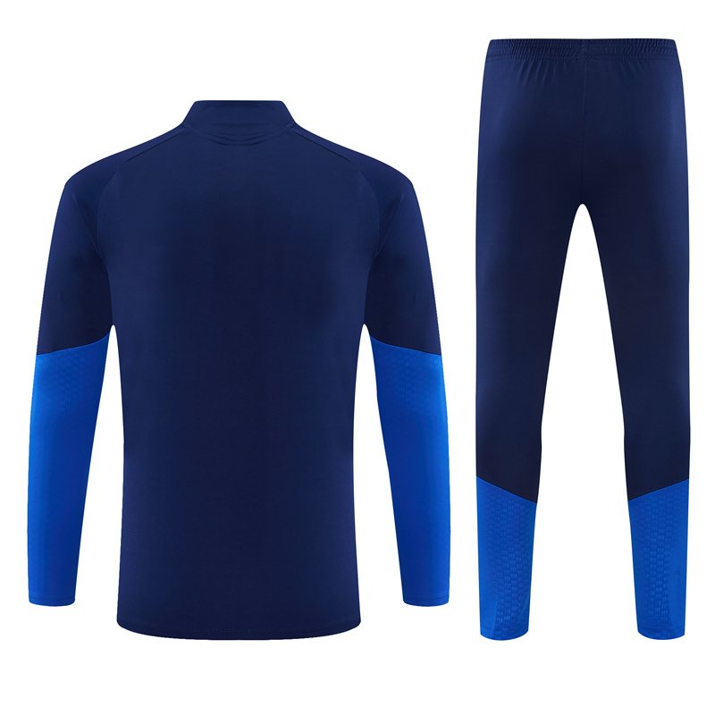 2026-27 Lyon Royal Blue Half-Zip Training Jersey