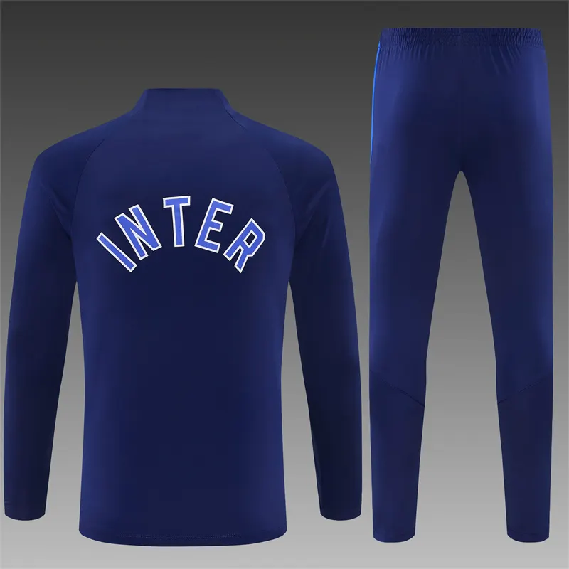2026-27 Inter Milan Royal Blue Half-Zip Training Jersey