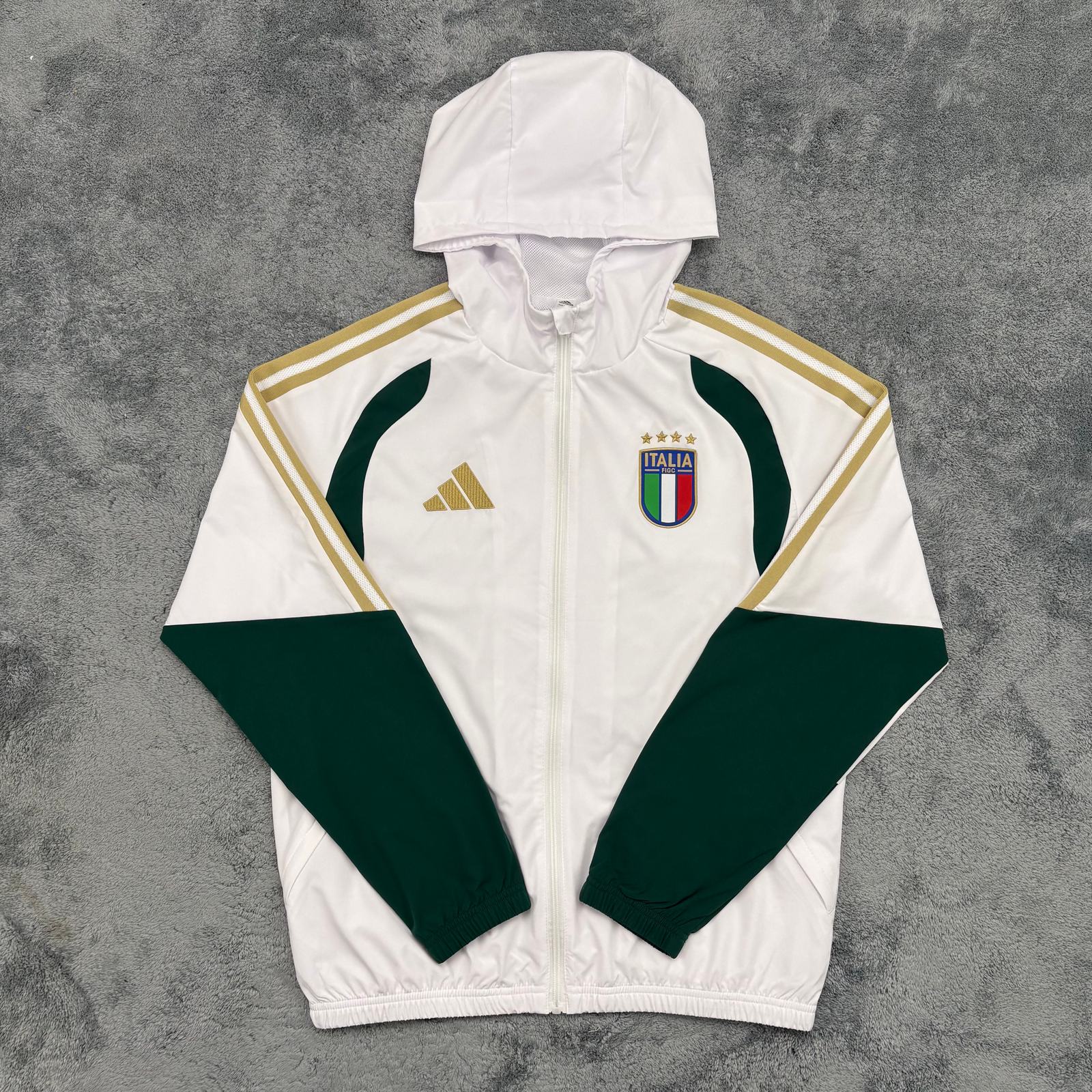 2026-27 Italy Full-Zip Hooded Training Jersey