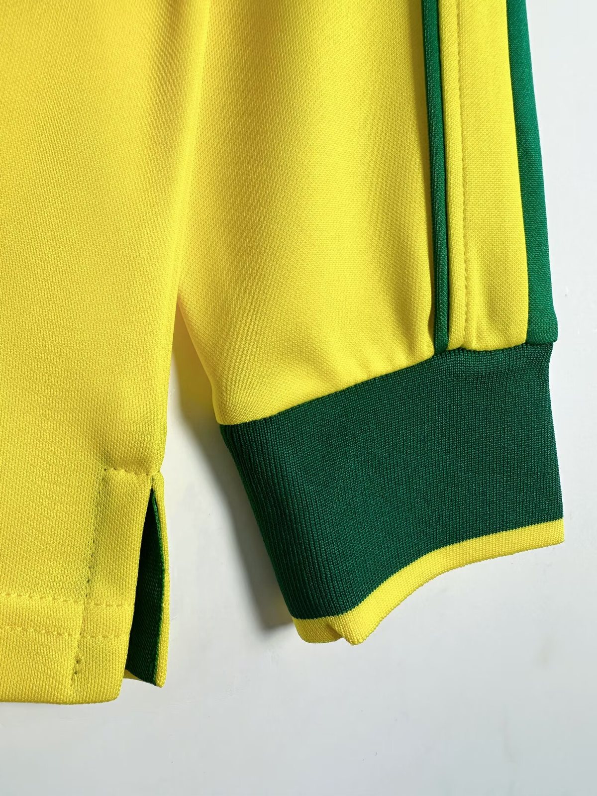 1998 Brazil Home Long Sleeve Retro Jersey
