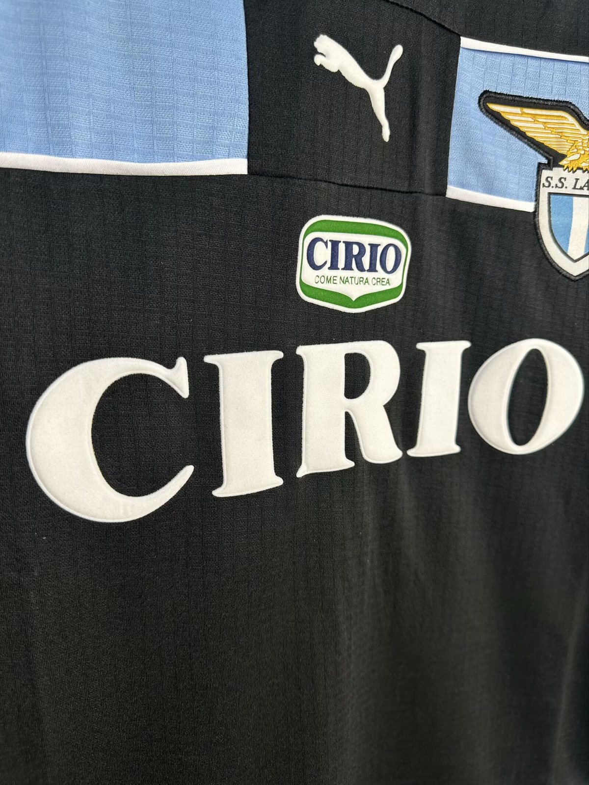 1998-99 Lazio Away Retro Long-Sleeve Jersey
