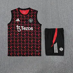 2025-26 Manchester United training vest jersey