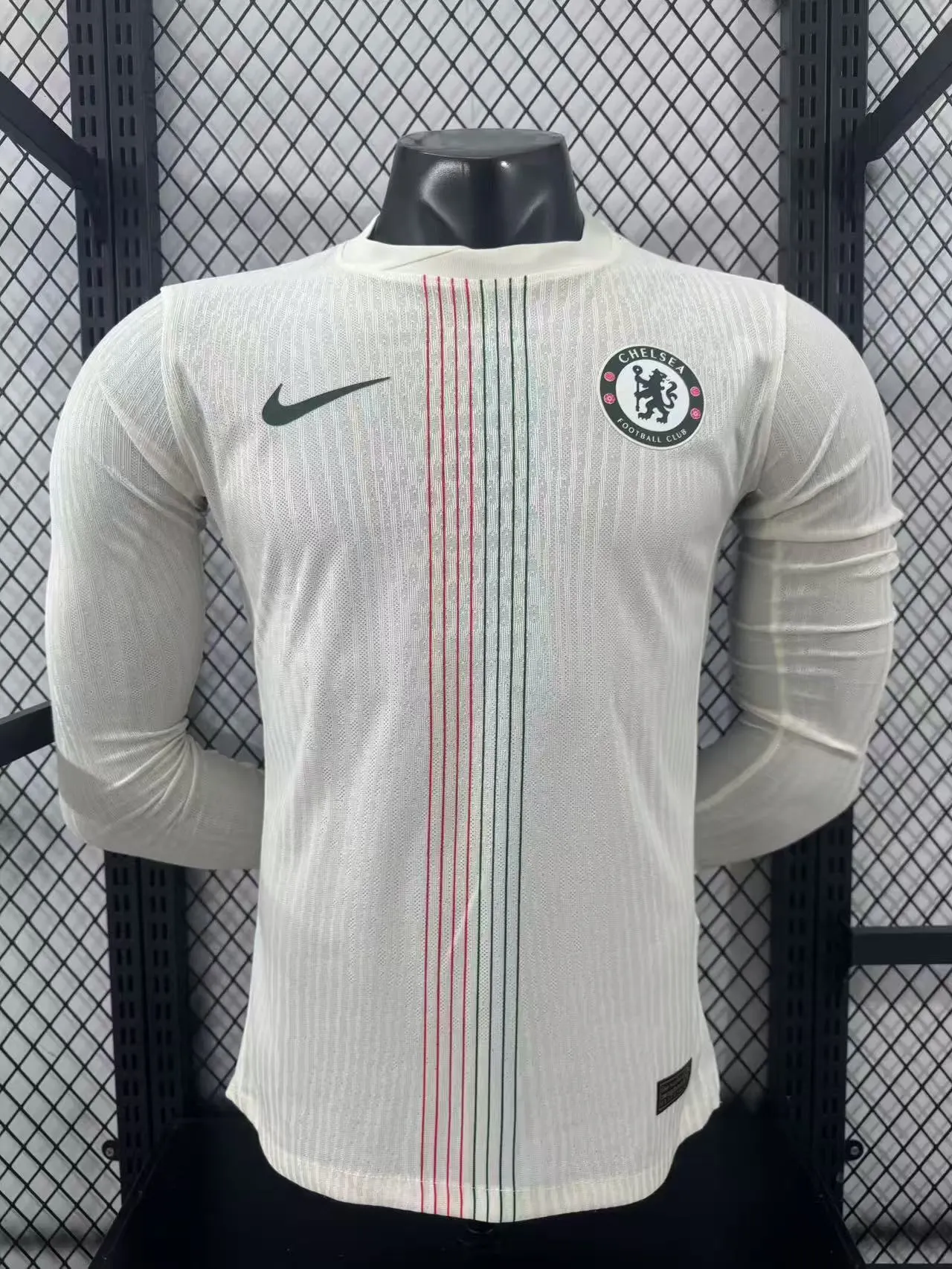 2025-26 Chelsea Away Long-Sleeve Jersey – Player Version