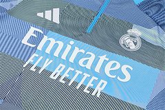 2025-26 Real Madrid camouflage half-pull training jersey