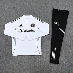 2025-26 Miami White Half-Dress Training Jersey