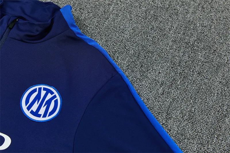 2026-27 Inter Milan Royal Blue Half-Zip Training Jersey