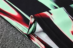 2025-26 Portugal Green and Black [Camouflage] Short Sleeve Training Jersey