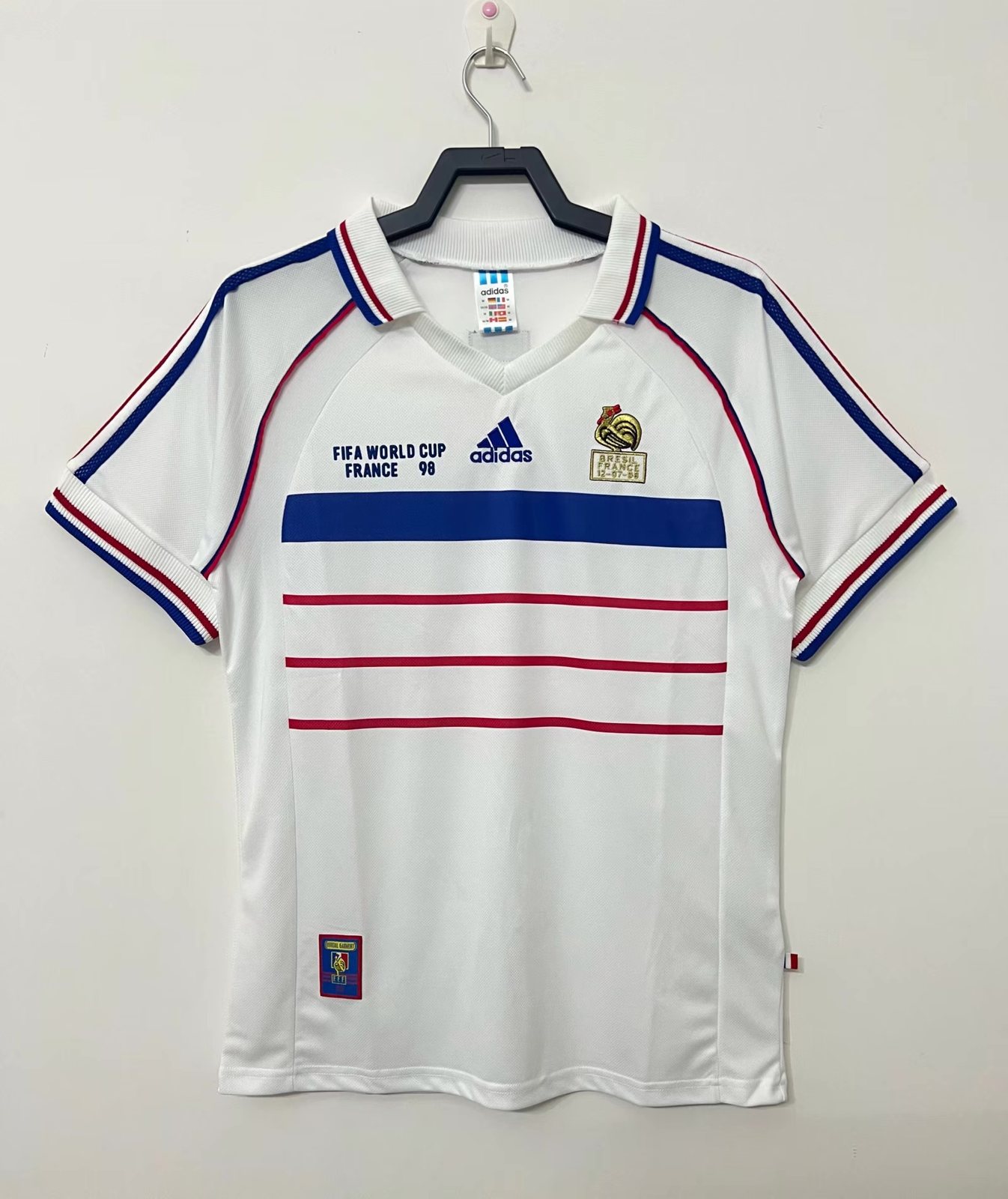 1998 France Away Retro Jersey