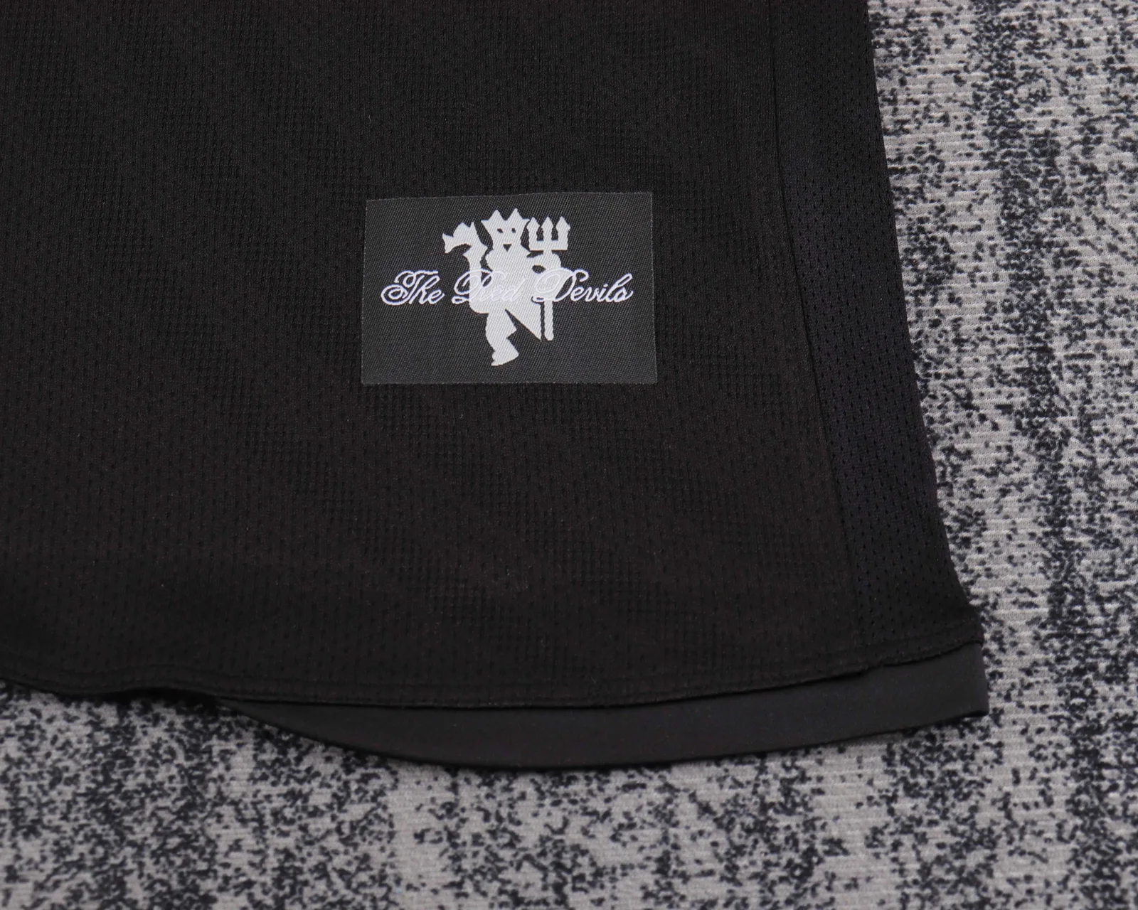 2007-08 Manchester United Away Retro Shirt Black - Kids Sizes
