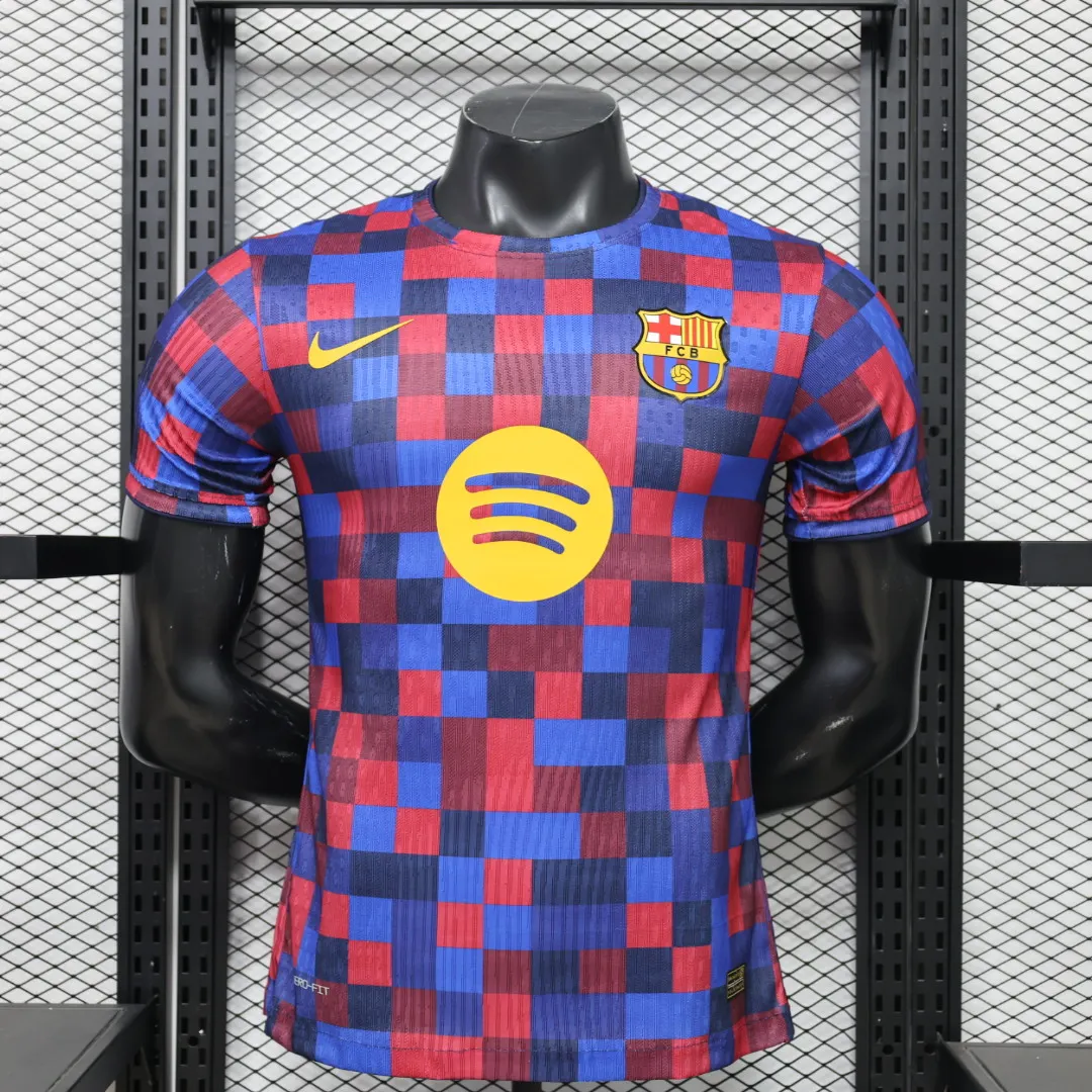 2026-27 Barcelona Pre-Match Jersey – Player Version