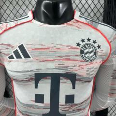 2025-26 Bayern Munich Away Long Sleeve Jersey - Player Edition