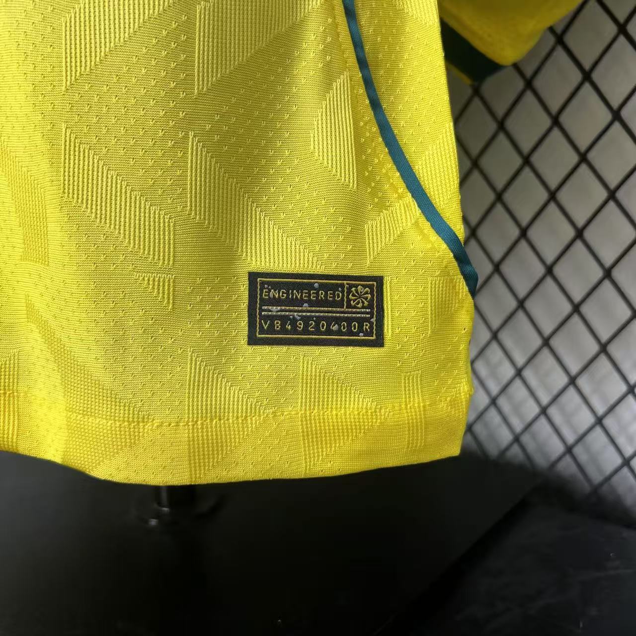 2026-27 Brazil Home Long-Sleeve Jersey - Player Version