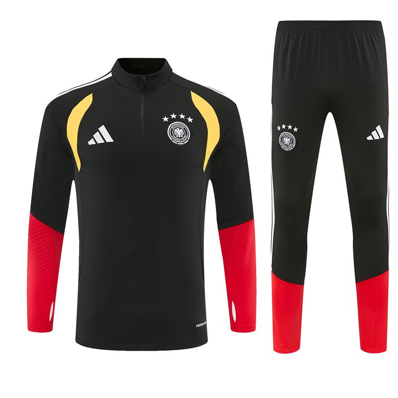 2026-27 Germany Black Half-Zip Training Jersey