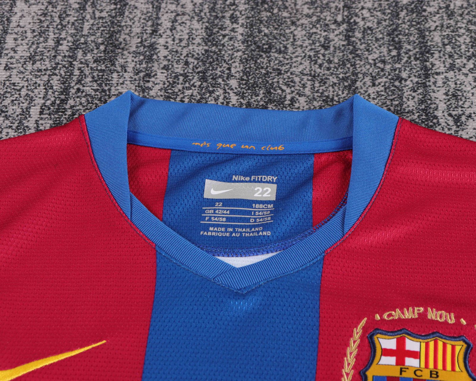 2007-08 Barcelona Home Retro Shirt - Kids Sizes