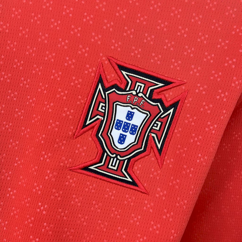 2025-26 Portugal Home Long Sleeve Jersey - Fan Edition