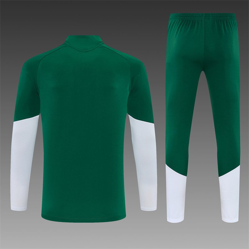 2026-27 Italy Green Half-Zip Training Jersey