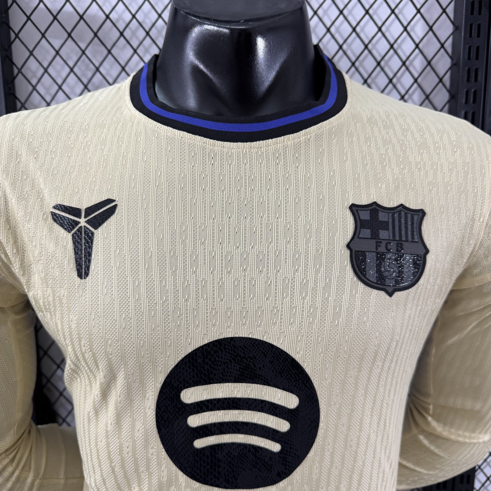 2025-26 Barcelona Away Long-Sleeve Jersey - Player Version