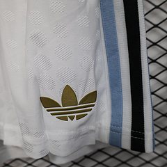 2025-26 Argentina White Shorts Jersey - Player Edition