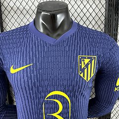 2025-26 Atletico Madrid Away Long Sleeve Shirt - Player Edition.