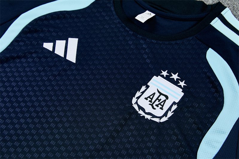 2026-27 Argentina Royal Blue Short-Sleeve Training Jersey