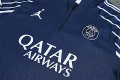2025-26 Paris Royal Blue [Champions League Edition] Half-Drawn Training Jersey